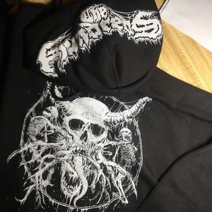 NWT Hundreds x Mark RiddickArt Cernunnos hoodie M
